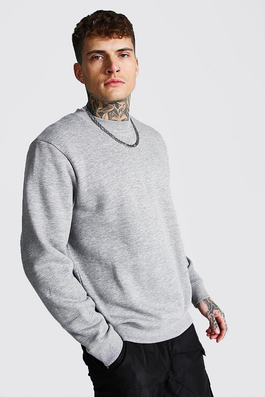 Grey marl Sweatshirt  image number 1