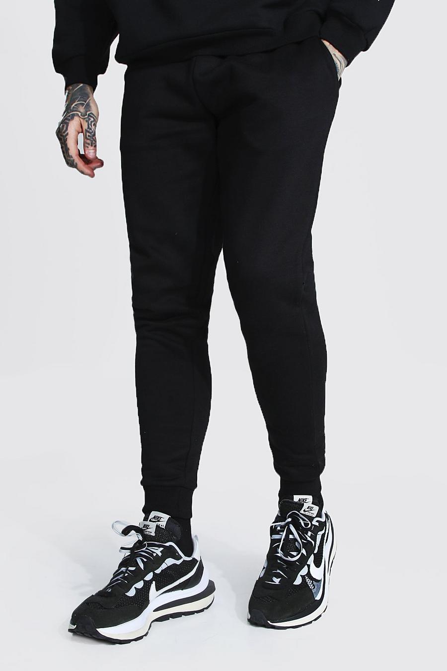Black Recycled Skinny Fit Jogger image number 1