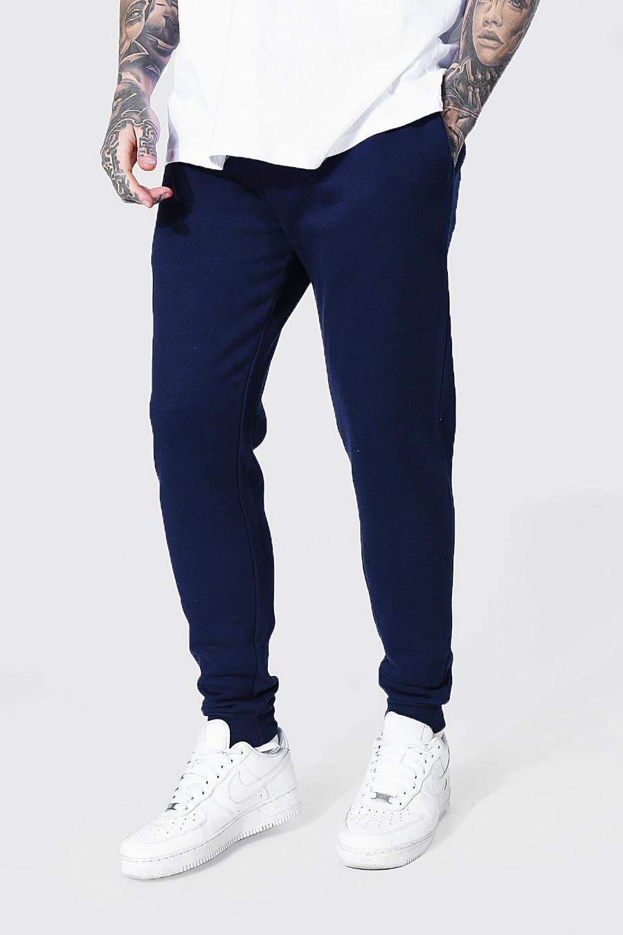 Navy Recycled Slim Fit Jogger image number 1