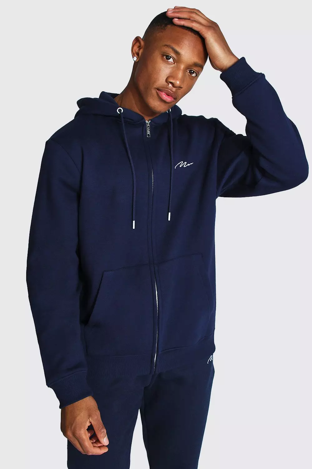 Hollister full zip 2025 icon hoodie