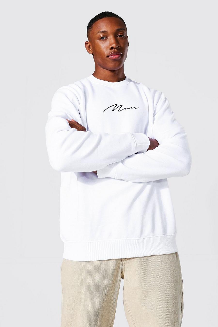 White Man Signature Sweatshirt  image number 1