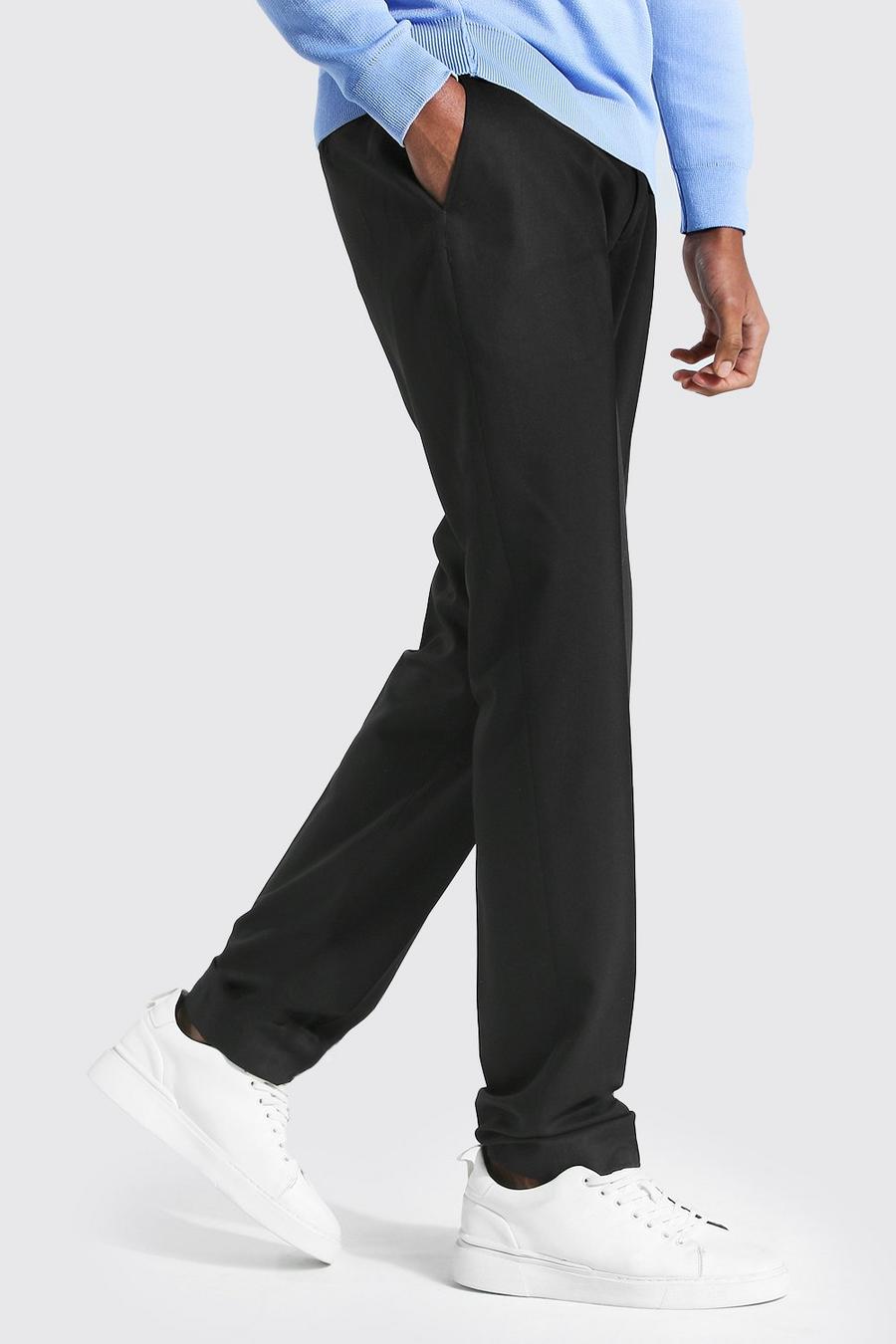 Pantalones de pierna recta Tall, Negro image number 1