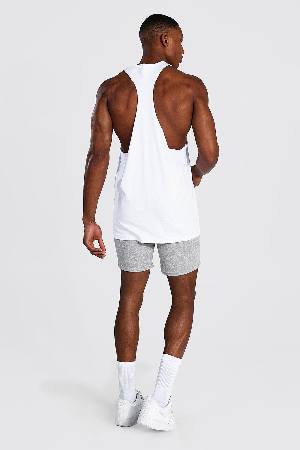 Camiseta tirantes espalda nadador hombre clearance
