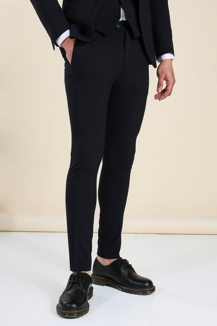 Super Skinny Navy Suit Trousers image number 1