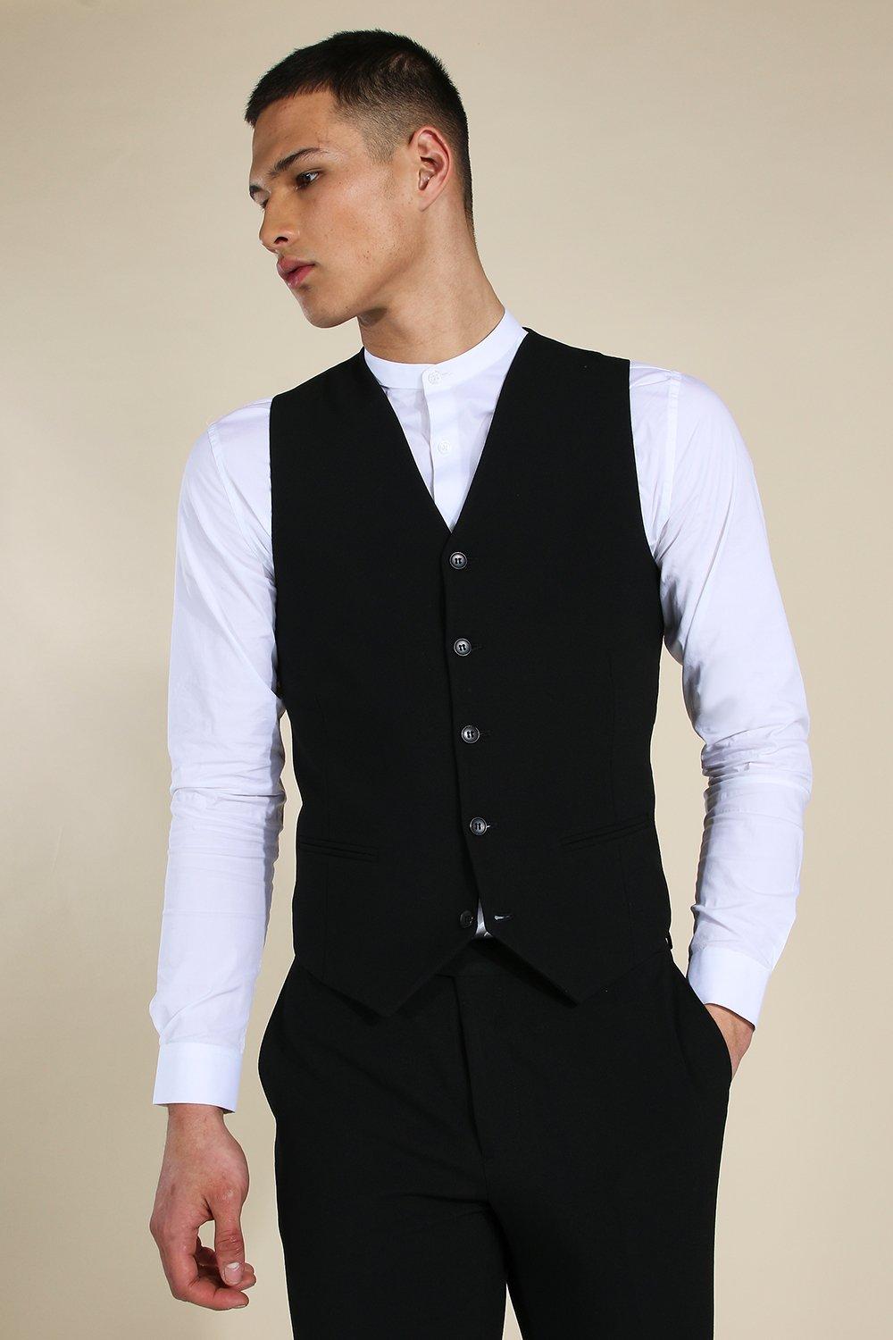 all black waistcoat