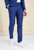 Skinny Blue Suit Trousers