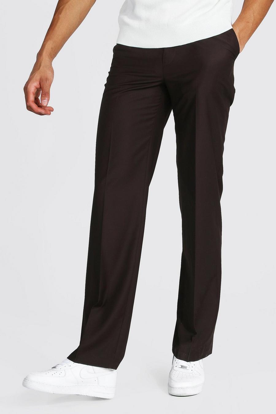 Brown Tall Straight Leg Trouser image number 1