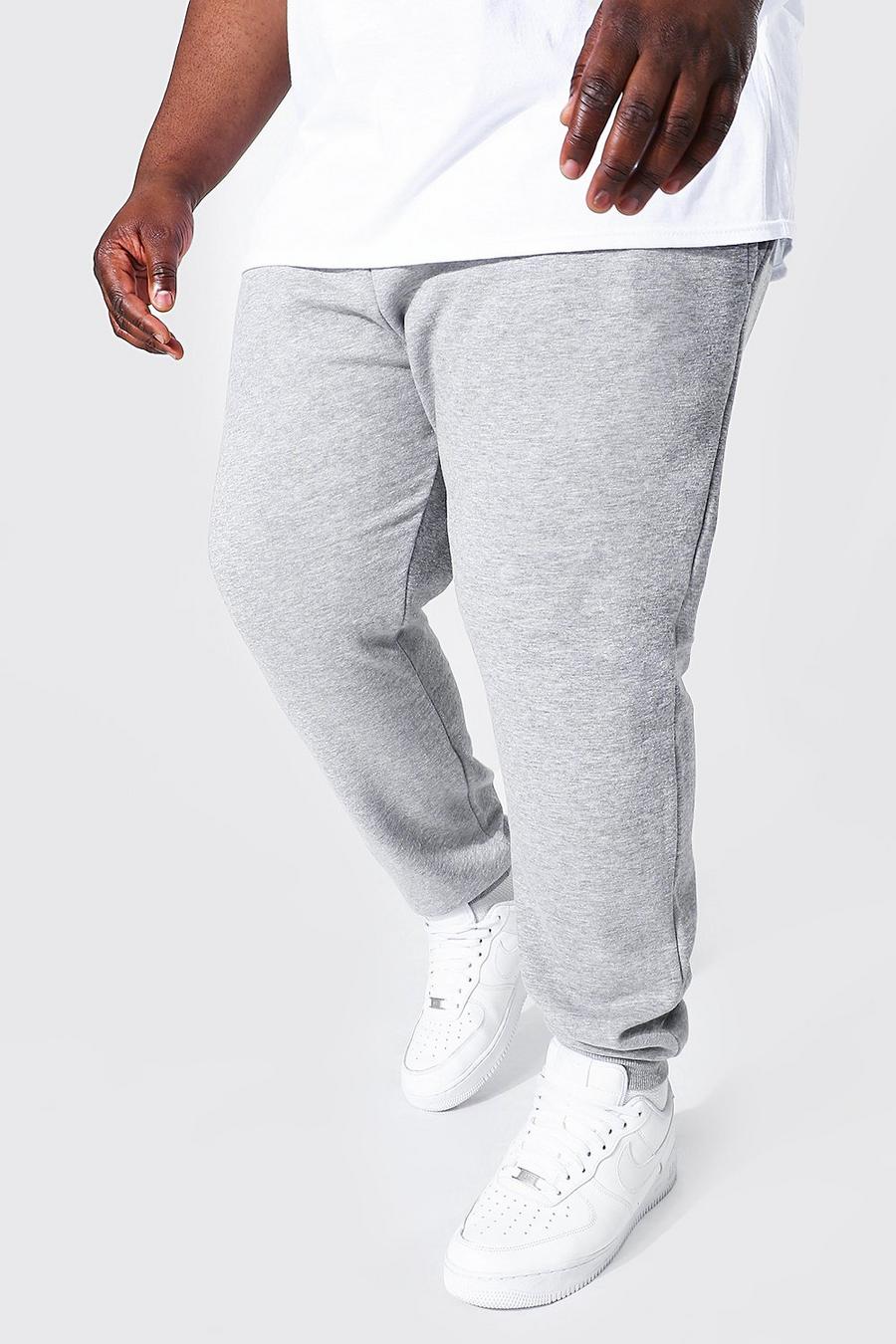 Grey marl Plus Recycled Slim Fit Jogger image number 1