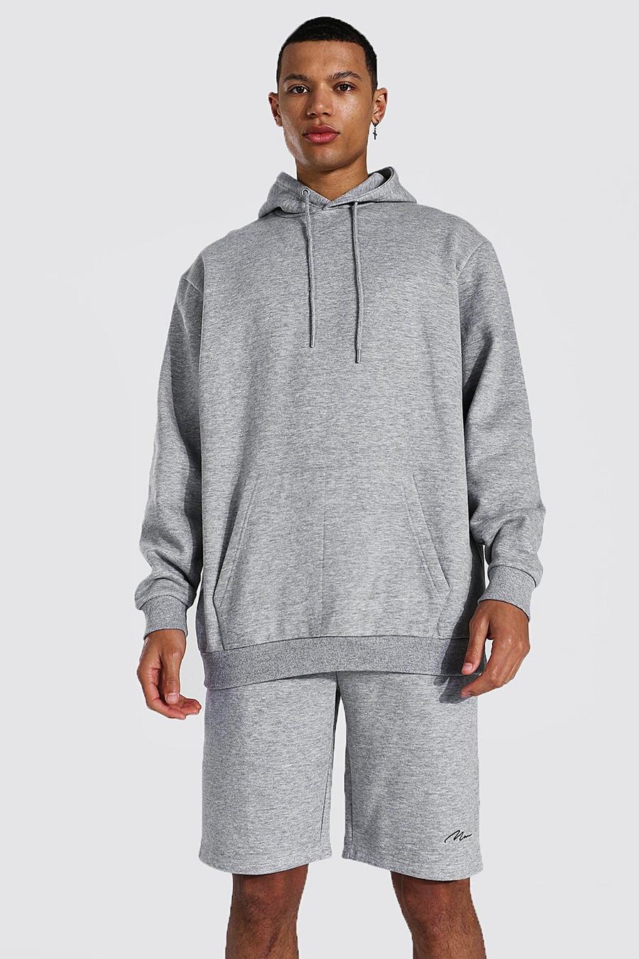 Grey marl Tall - Oversize hoodie image number 1