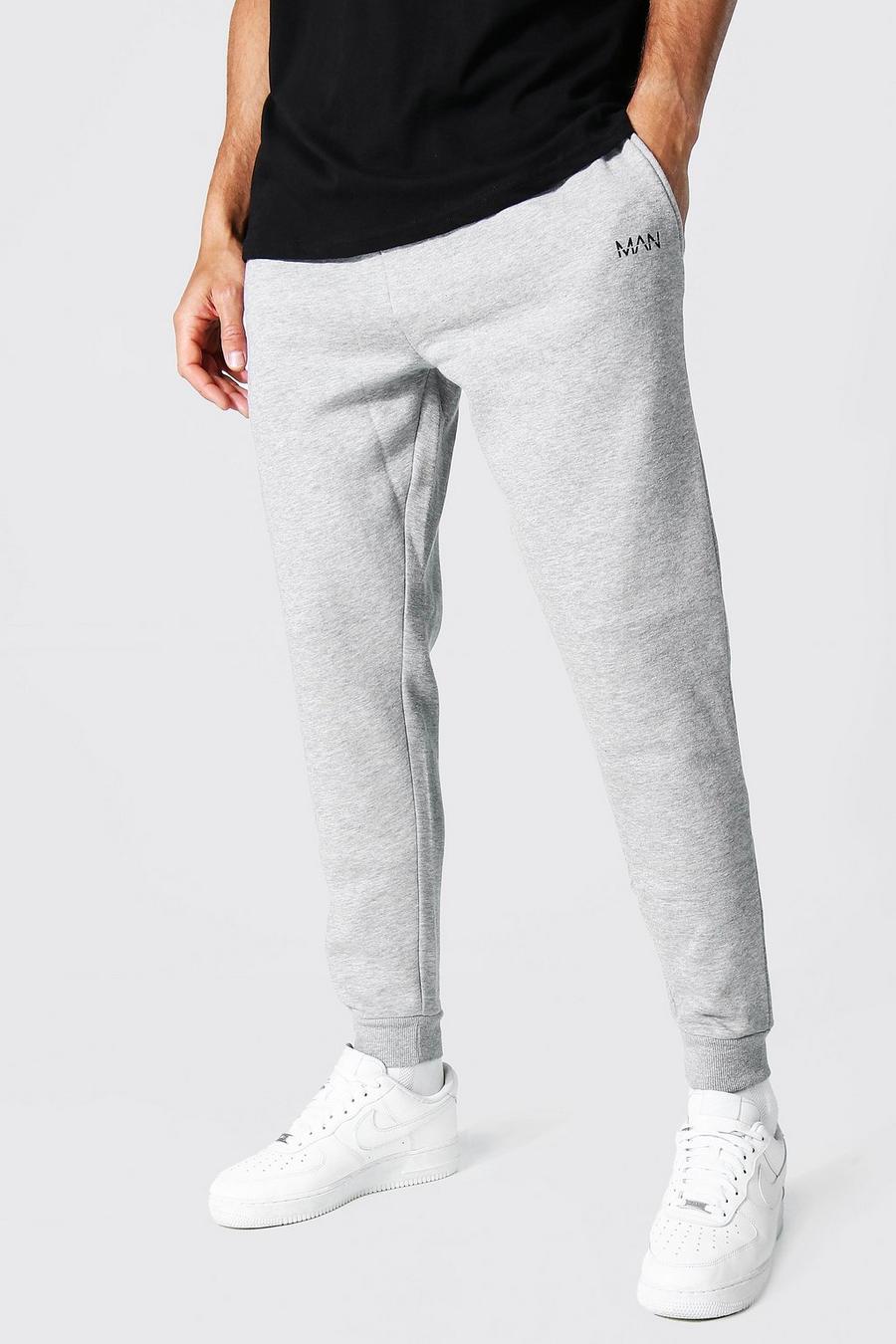 Pantalón deportivo Tall MAN ajustados de materiales s, Grey marl image number 1