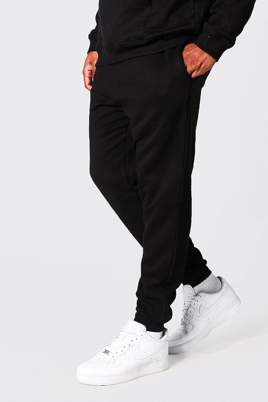 Black Plus Recycled Slim Fit Track Pant image number 1