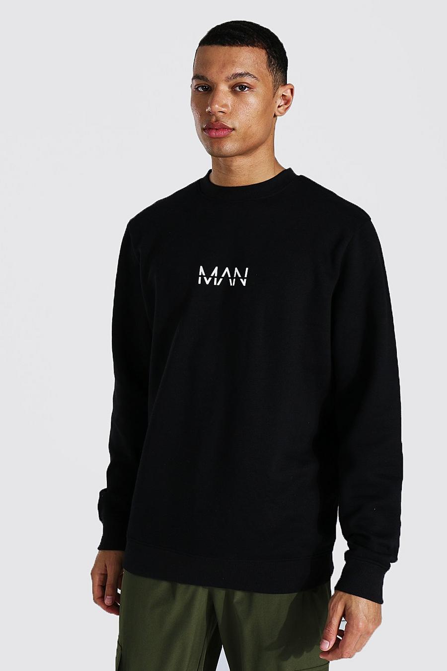 Black Tall Man Dash Regular Sweater image number 1