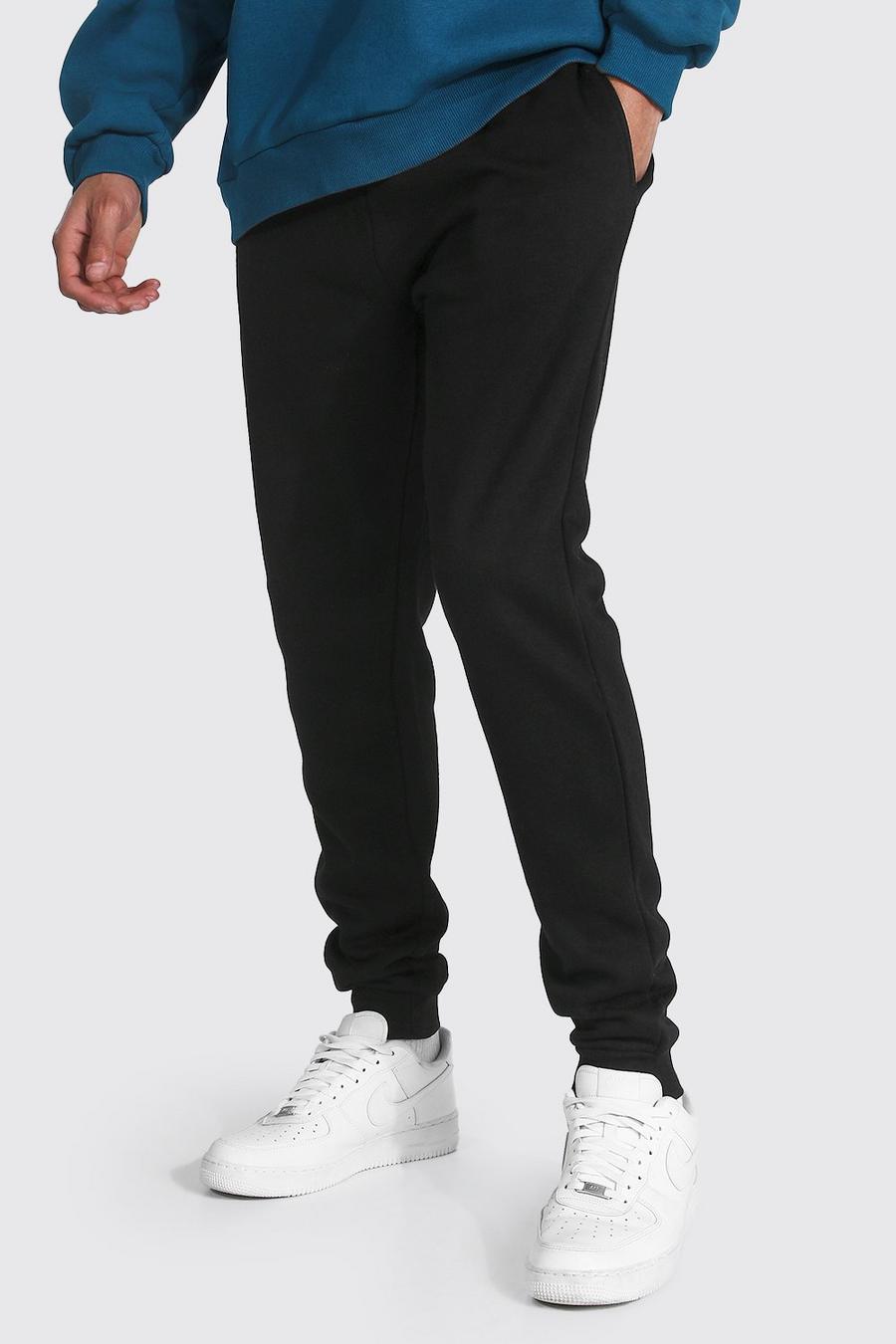 Black Tall Recycled Slim Fit Jogger image number 1