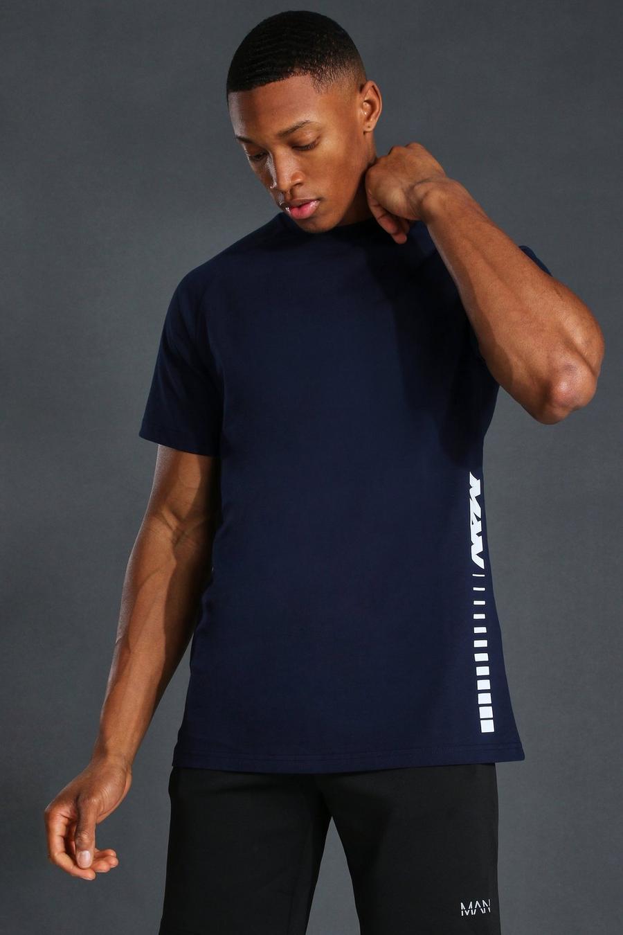 Navy Man Active Graphic Graphic T-Shirt image number 1