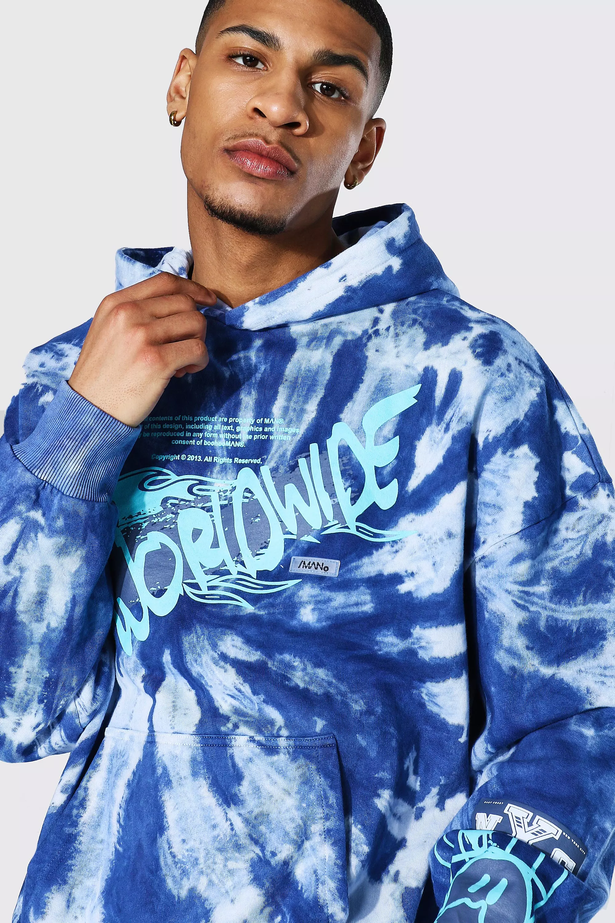 Young and reckless hot sale blue hoodie