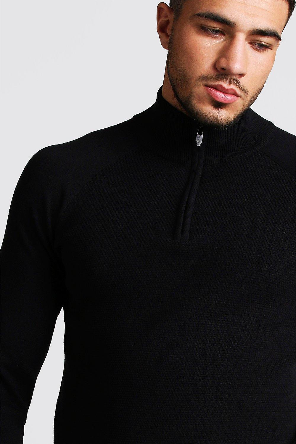 Pull avec fermeture eclair homme sale