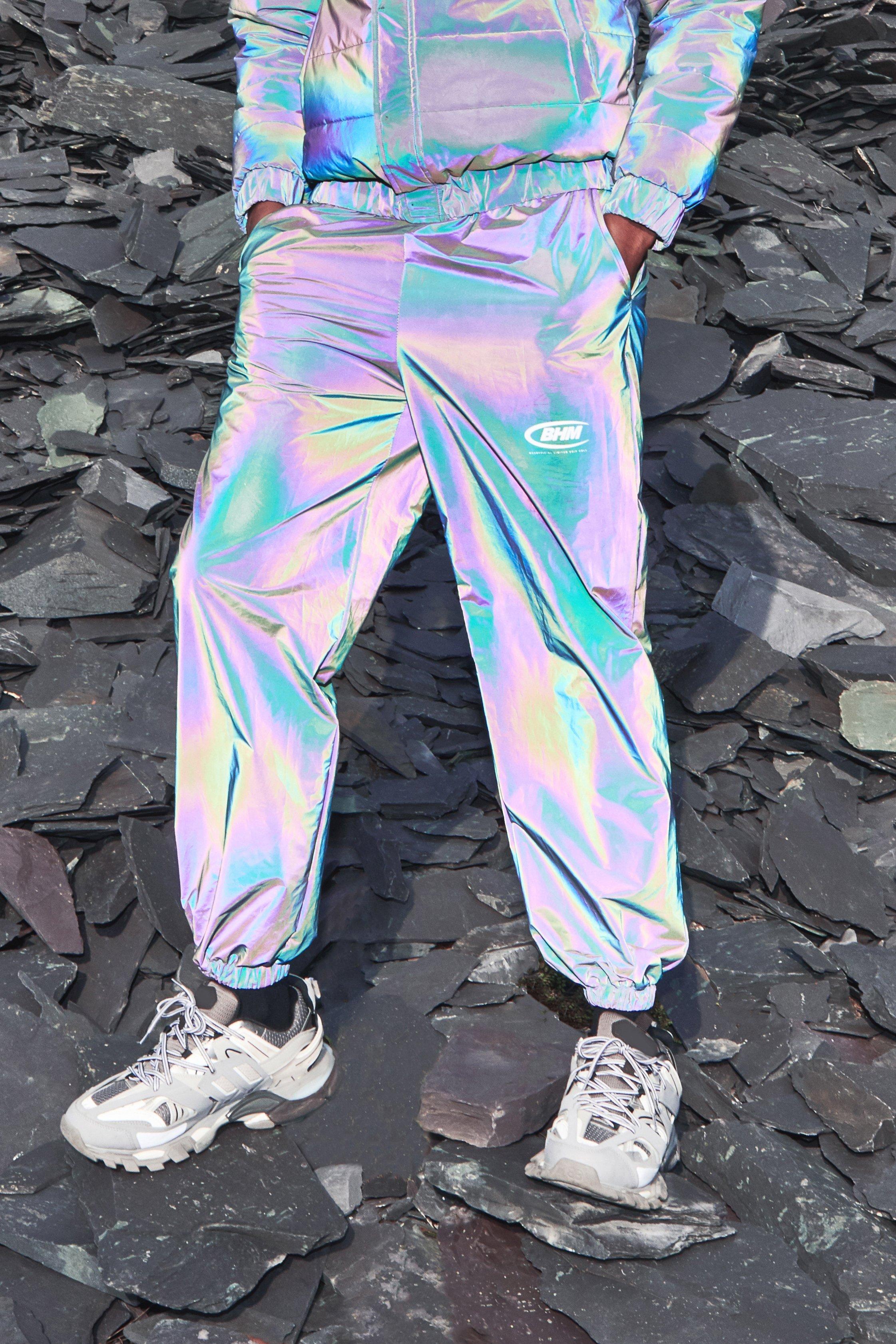 reflective mens joggers