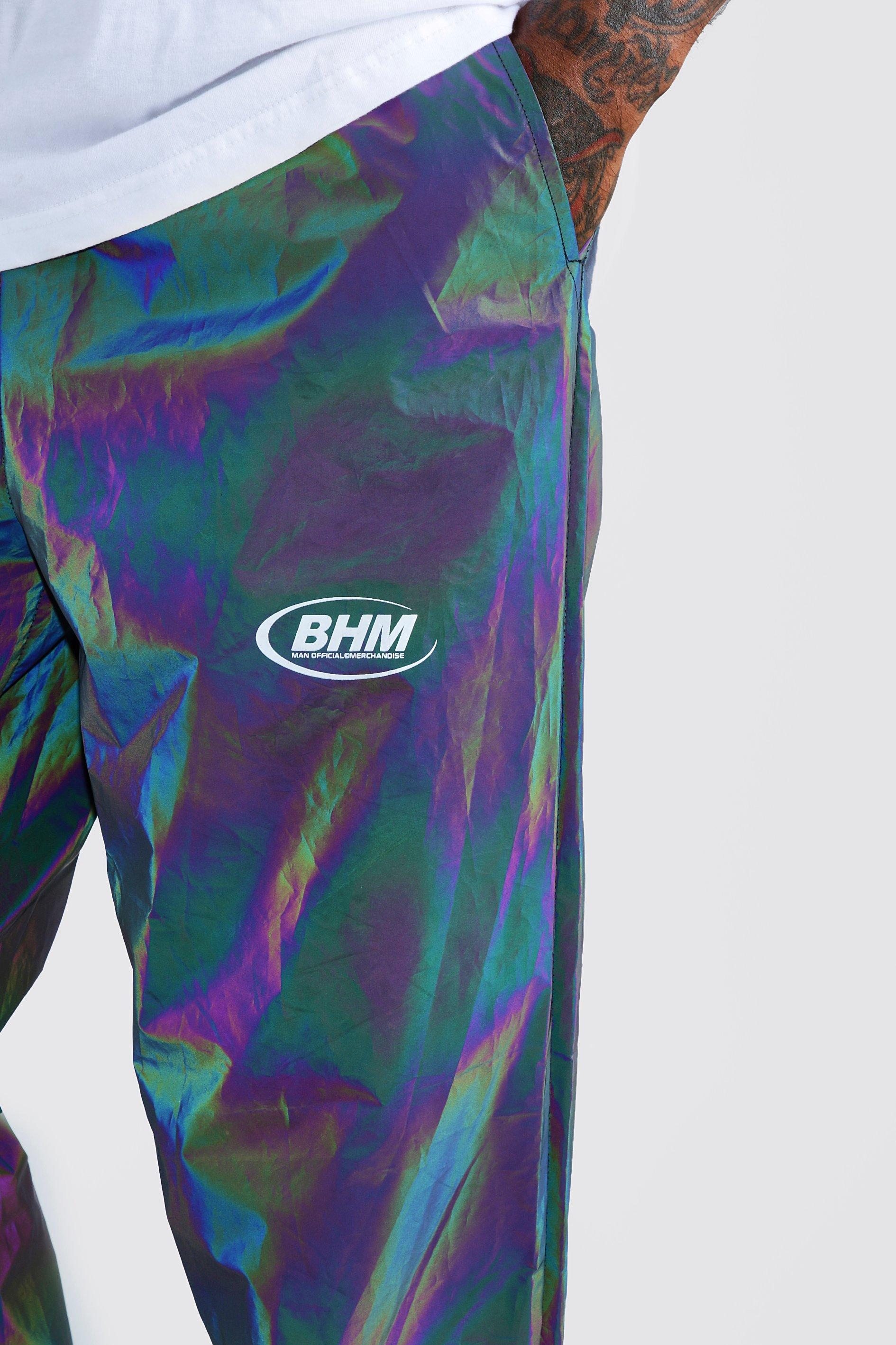 Rainbow reflective sale joggers