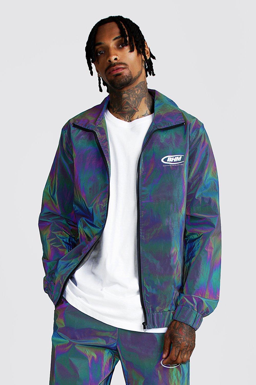 iridescent reflective coat