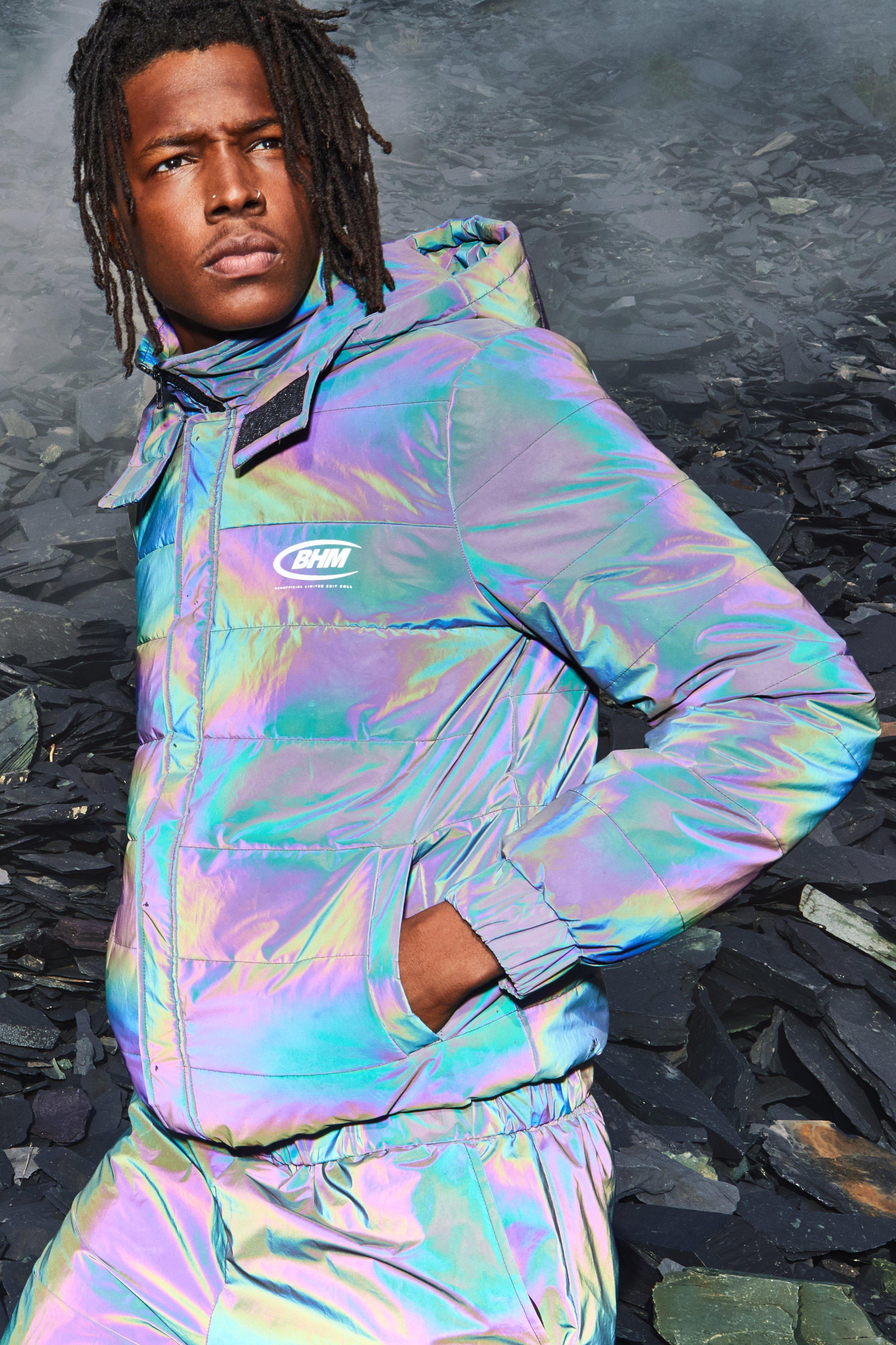 reflective bubble jacket