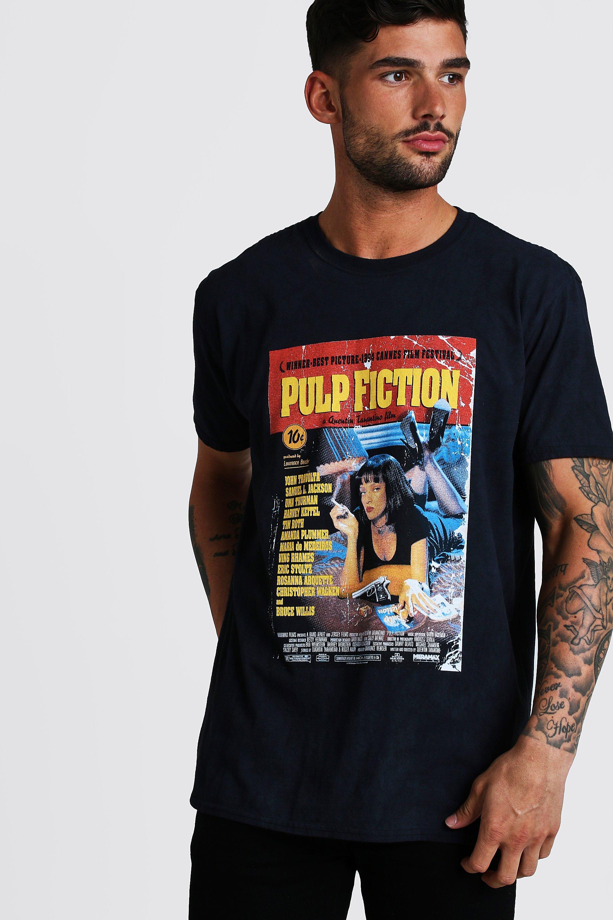 black pulp fiction t shirt