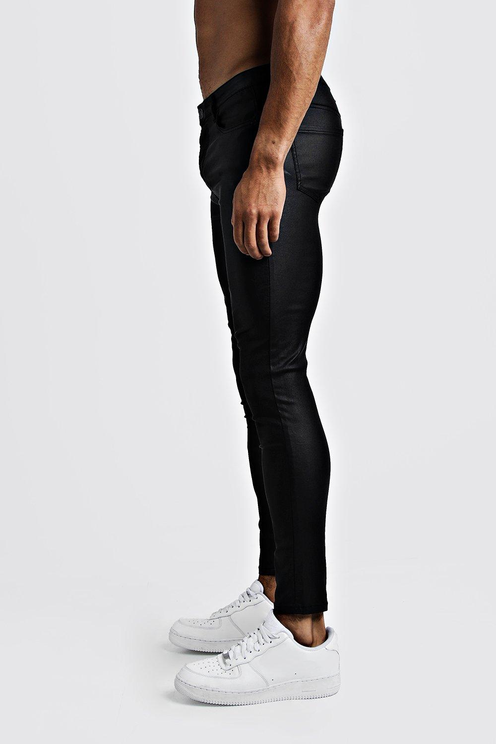 Super Skinny Coated Jeans