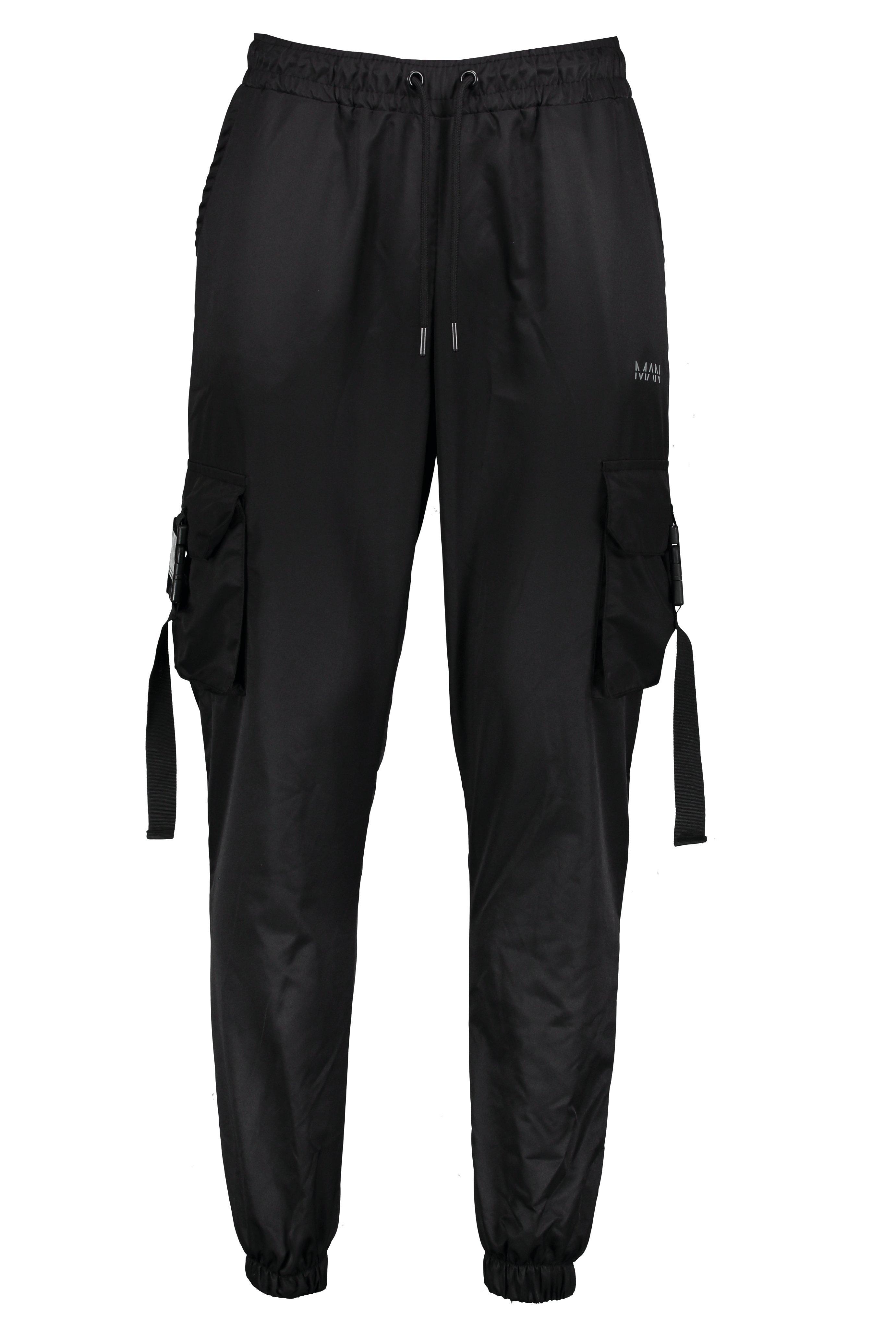 man shell buckle joggers