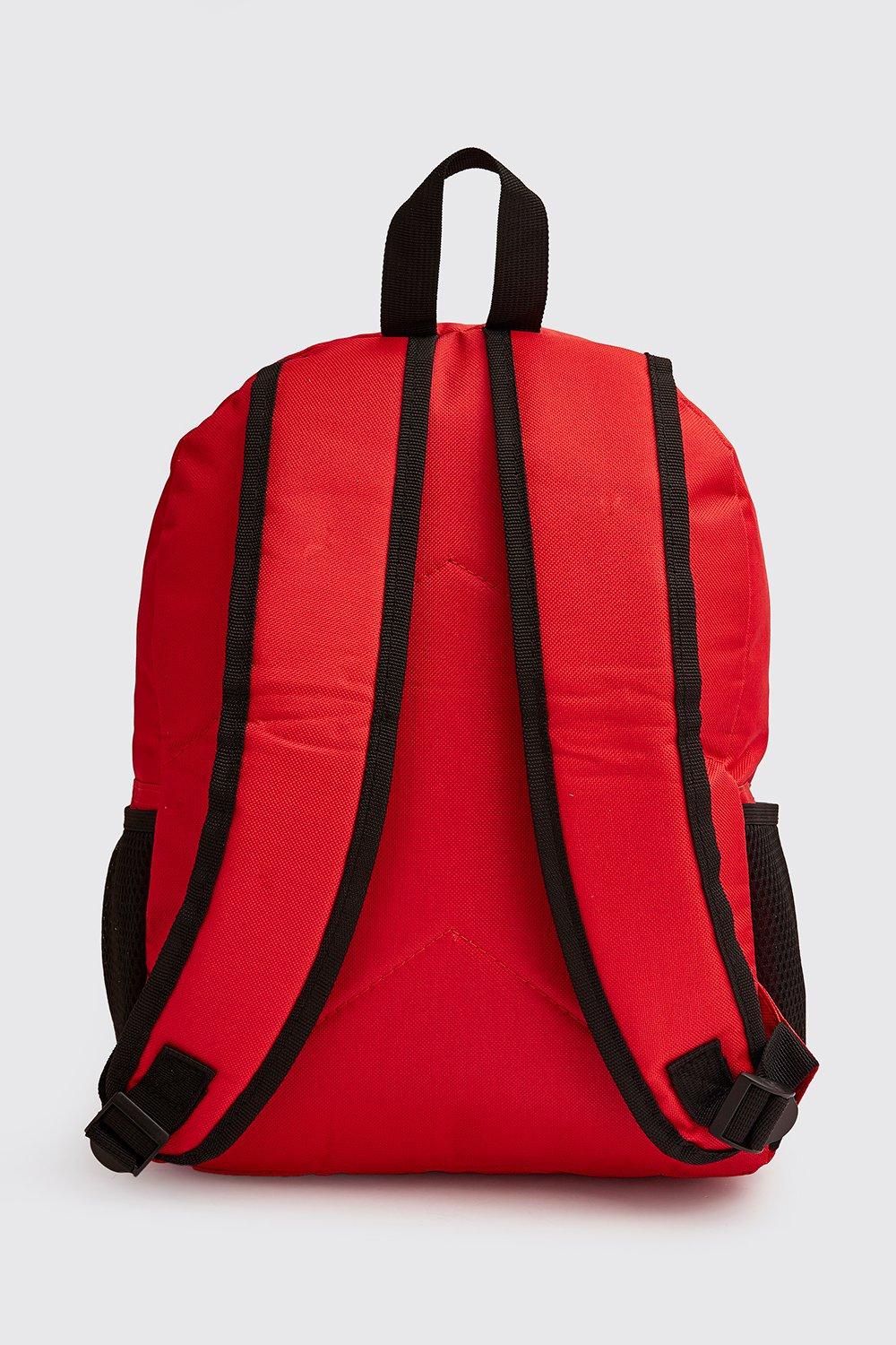 Mesh shop pocket backpack