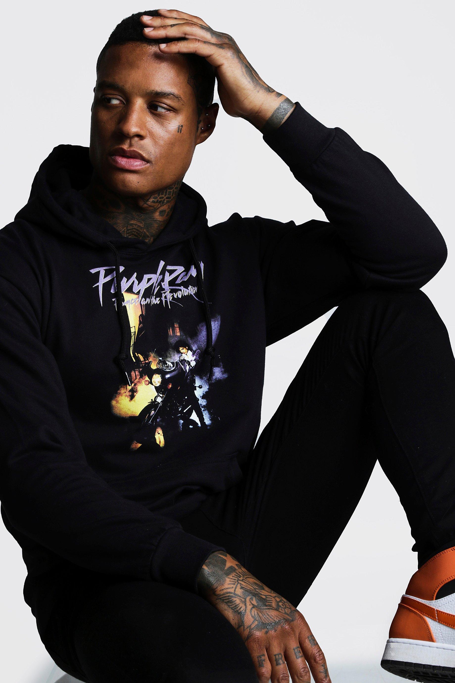 purple rain hoodie