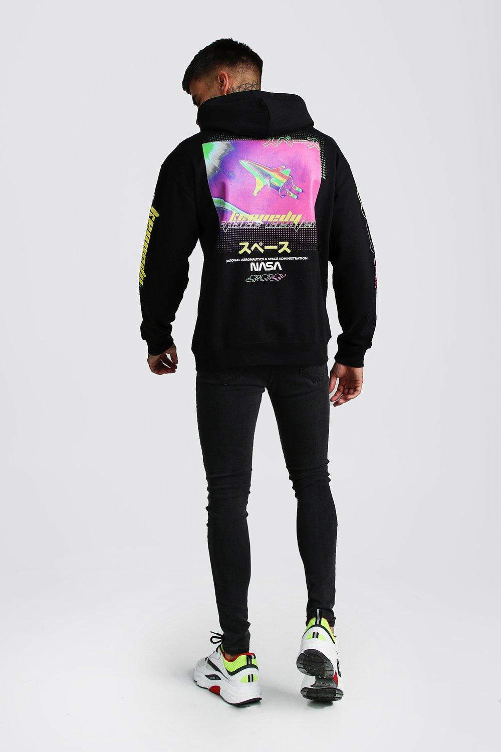 Neon 2025 print hoodie