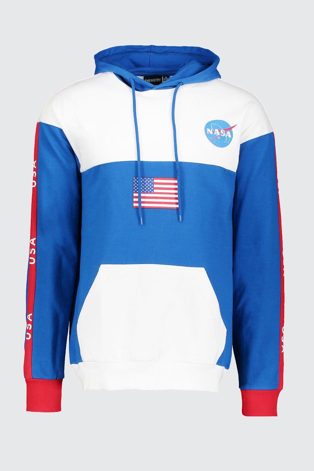 nasa color block sweater