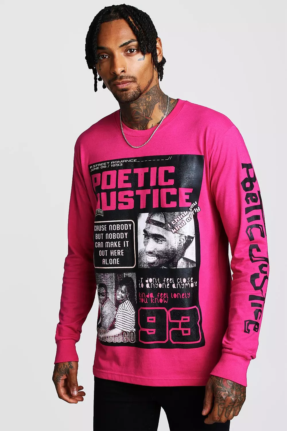 Poetic justice hotsell hoodie pink