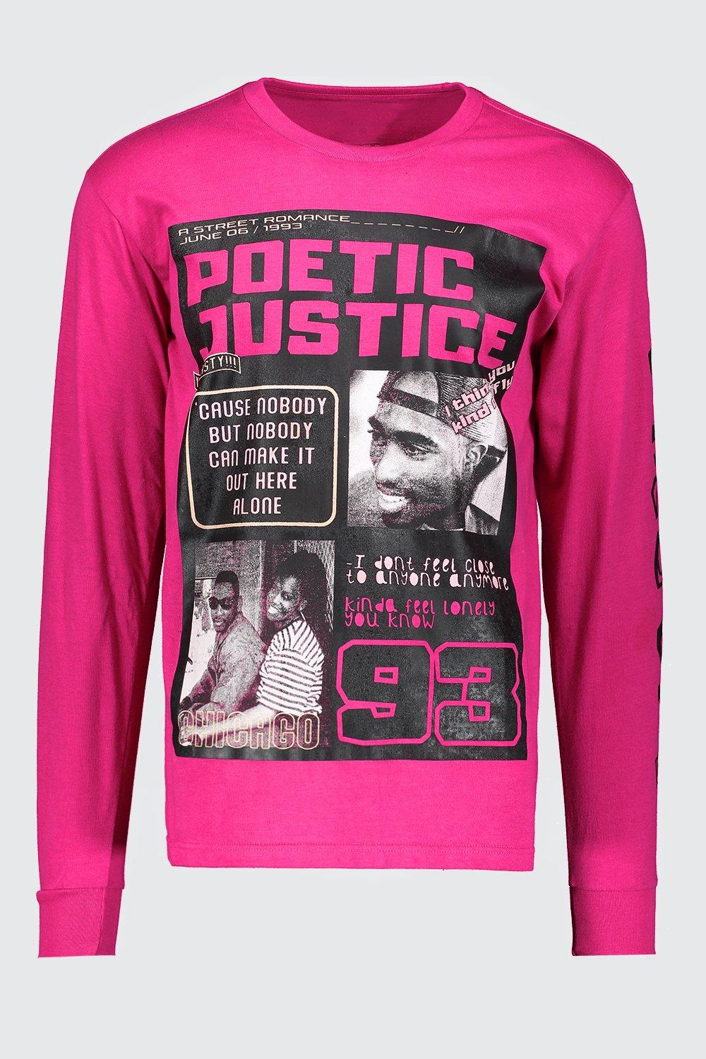 Pink poetic justice hoodie sale