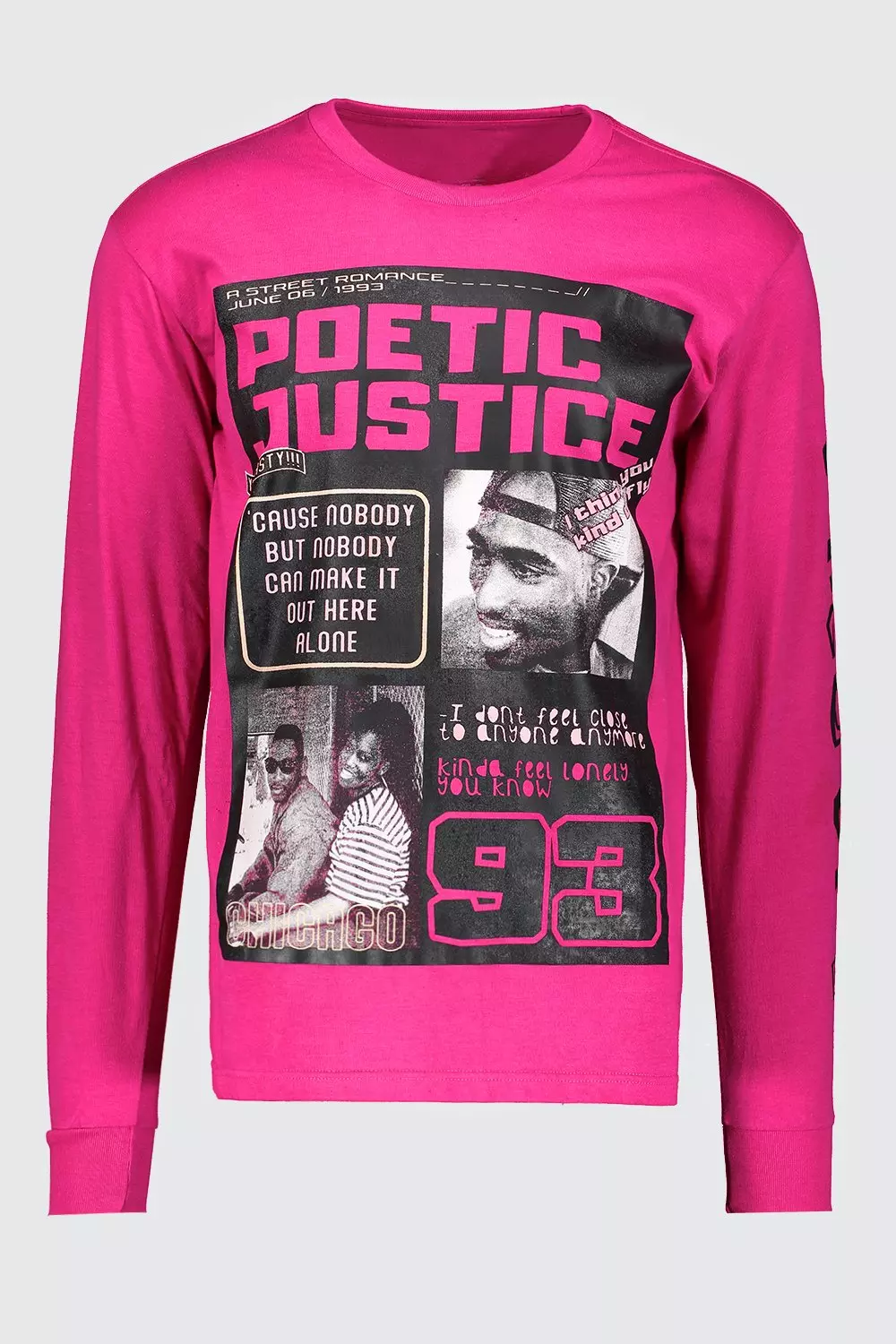 Poetic justice pink hoodie deals