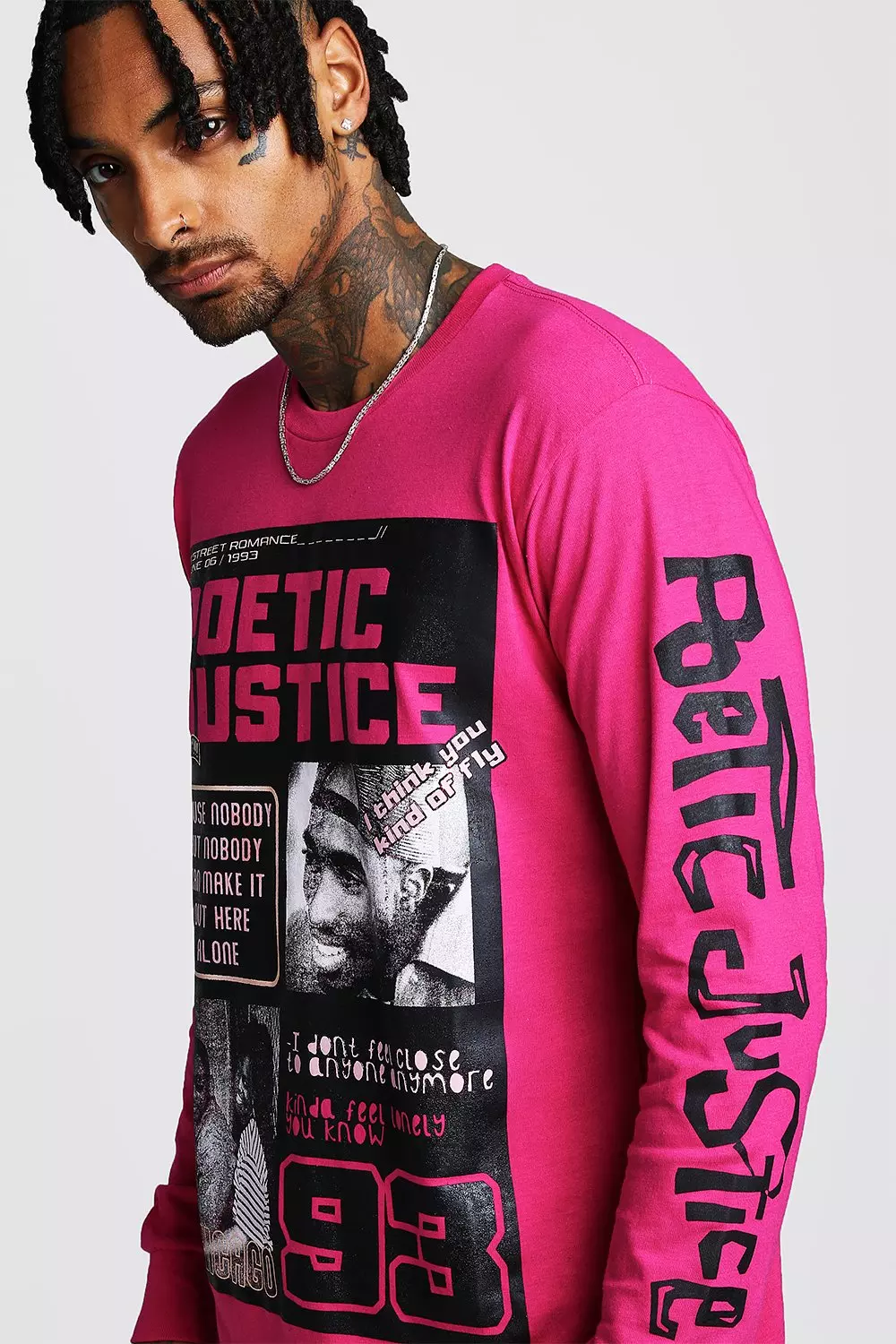 Pink poetic cheap justice hoodie