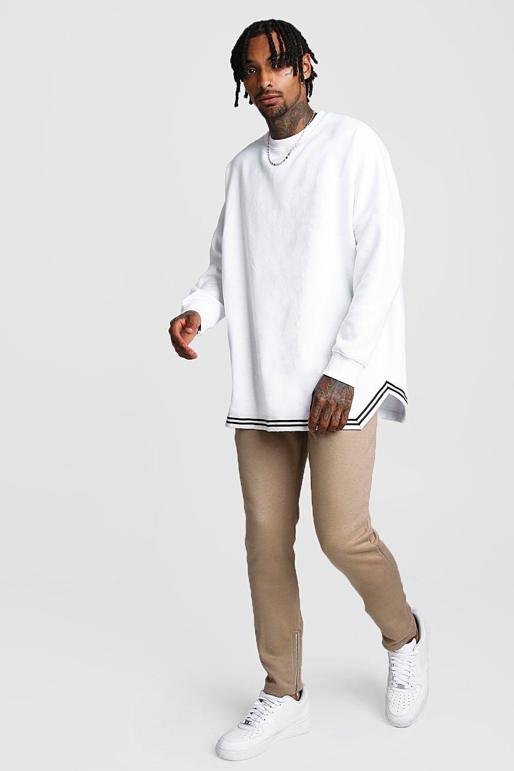 taupe casual jogger
