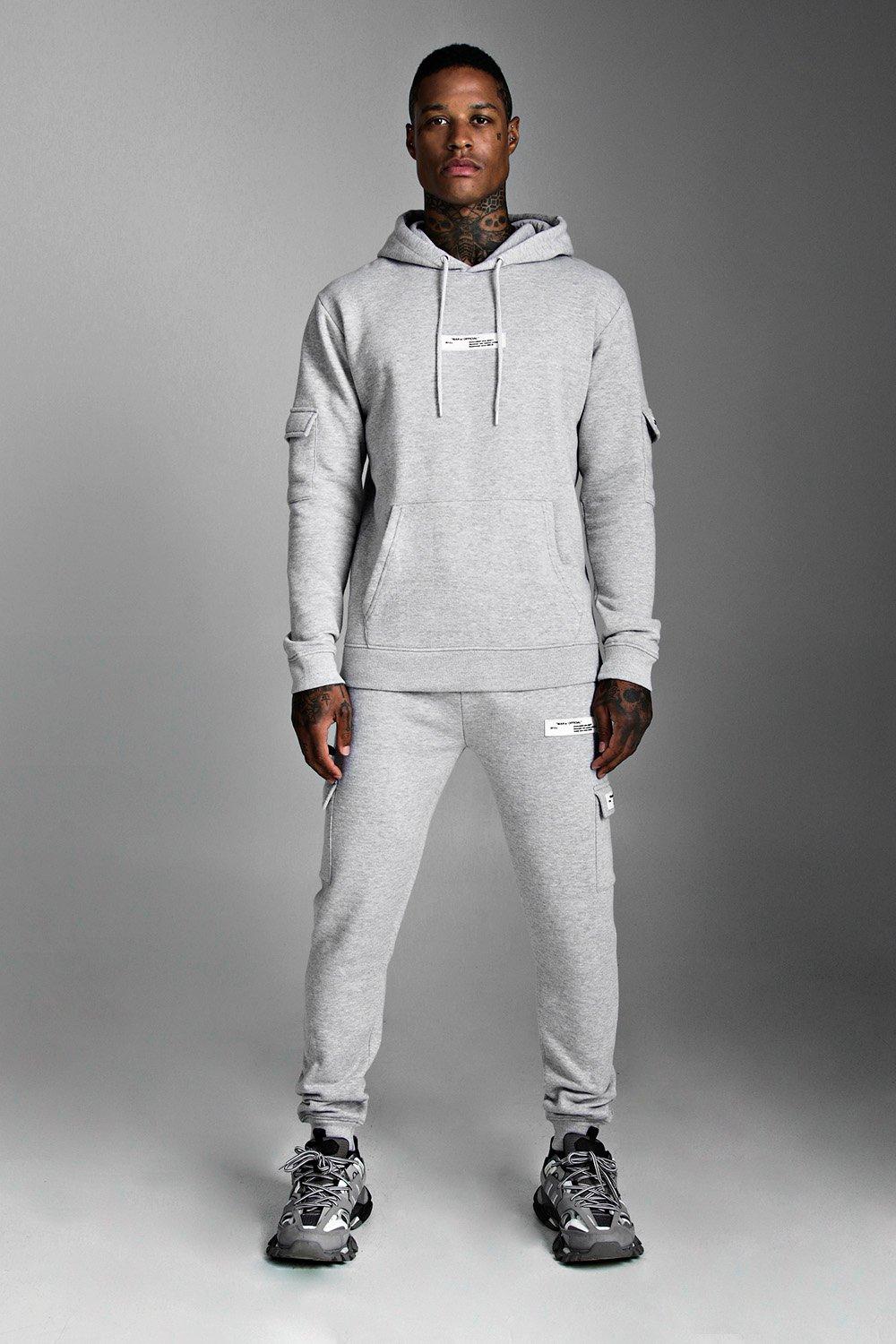 mens tracksuits boohoo