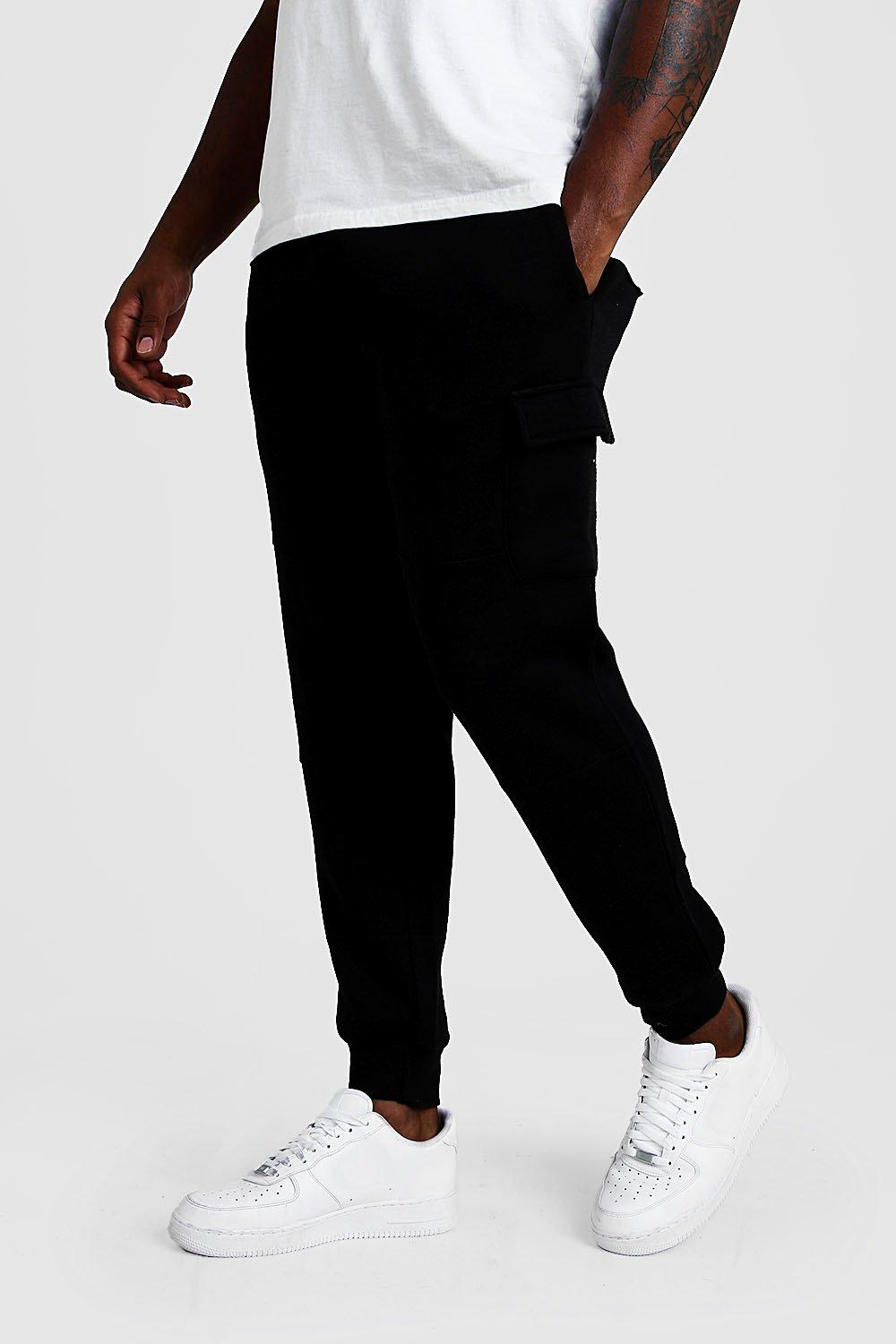 big and tall cargo joggers