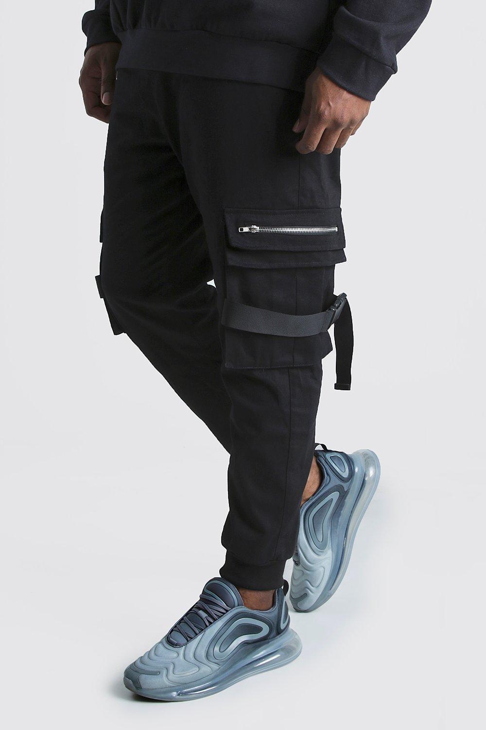 skinny fit cargo joggers