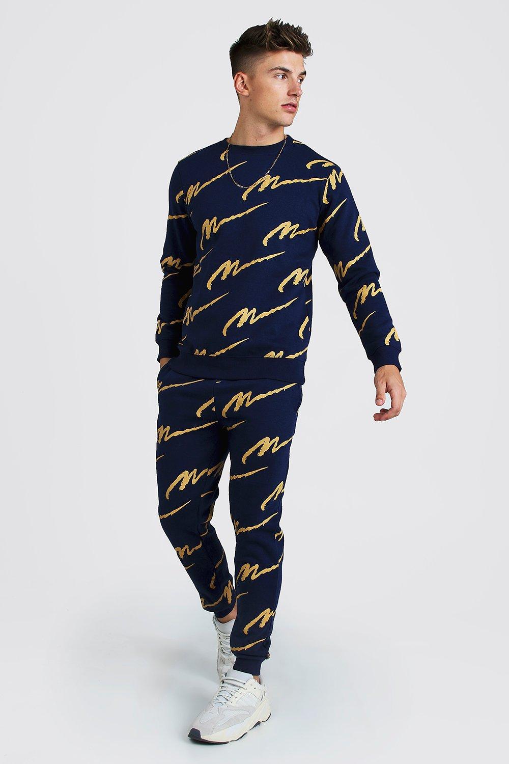 boohoo mens tracksuit