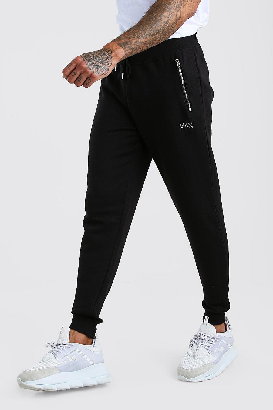 MAN Skinny Fit Jogger With Zip Pockets image number 1