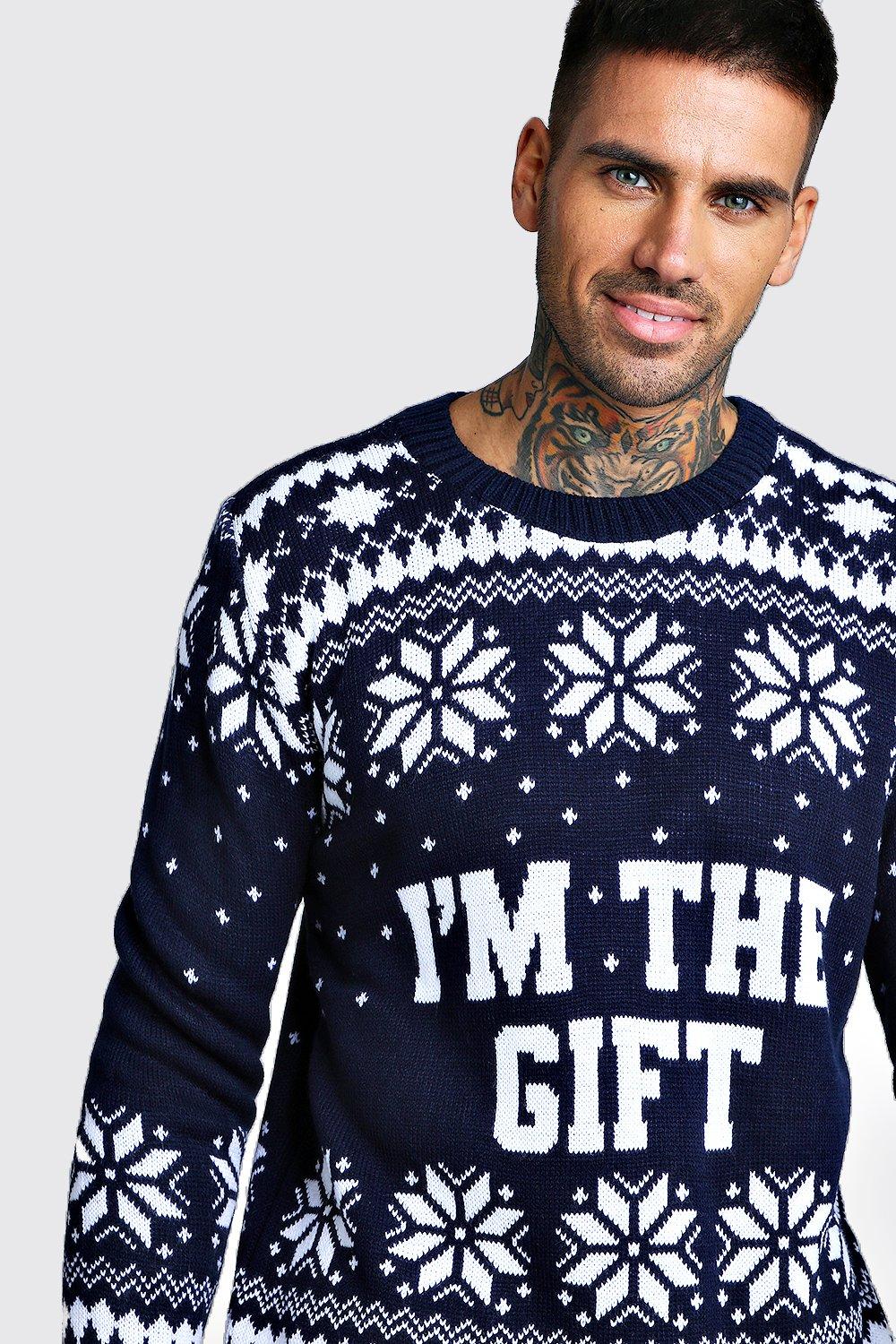 christmas jumpers navy