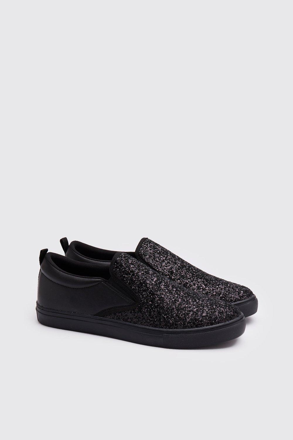 Glitter Slip On Sneaker