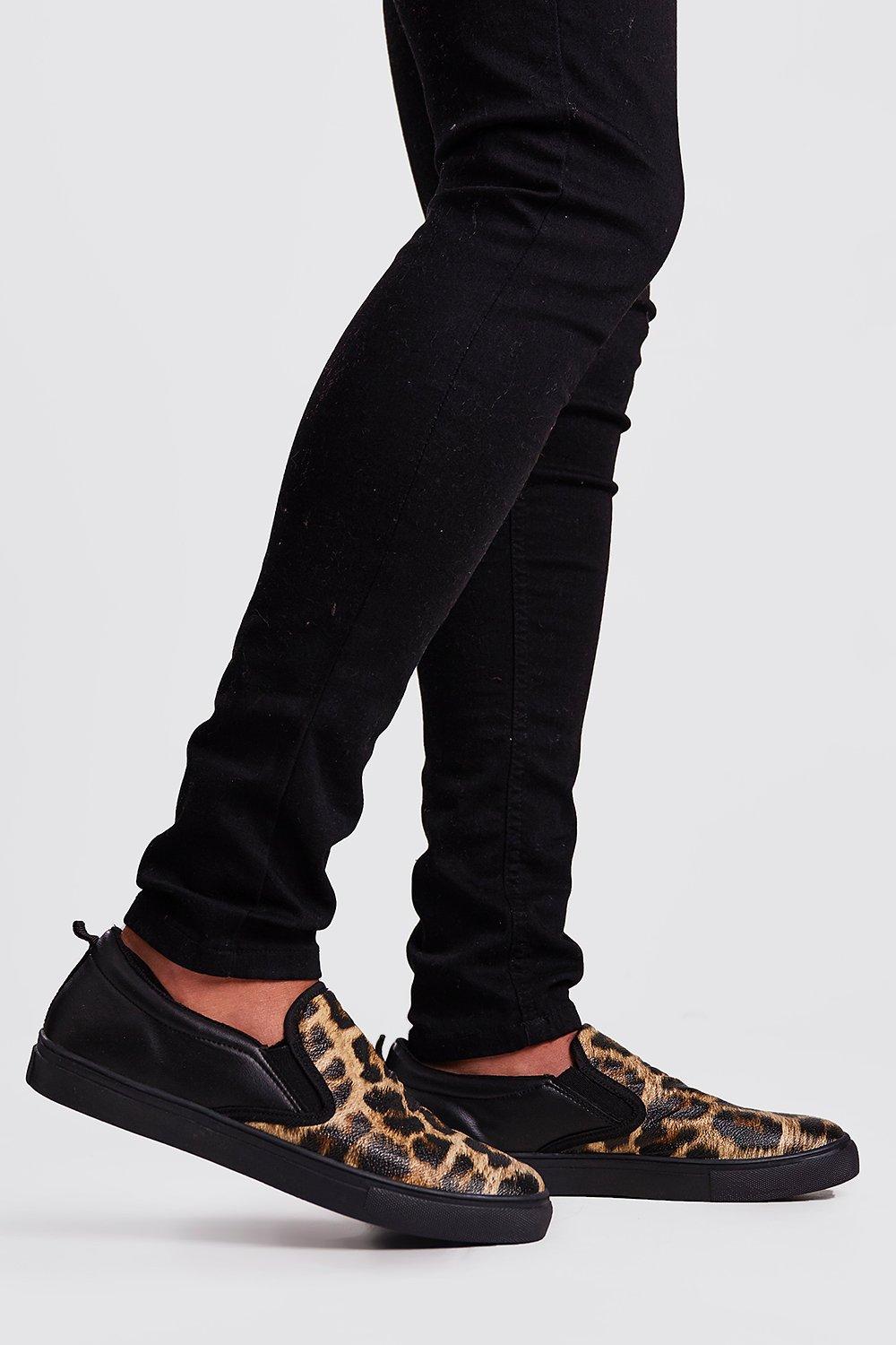 scarpe ginnastica leopardate