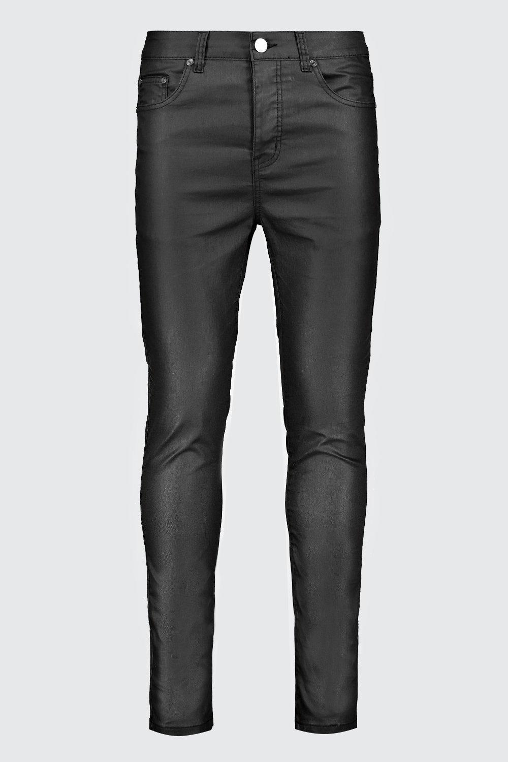 Super Skinny Coated Jeans