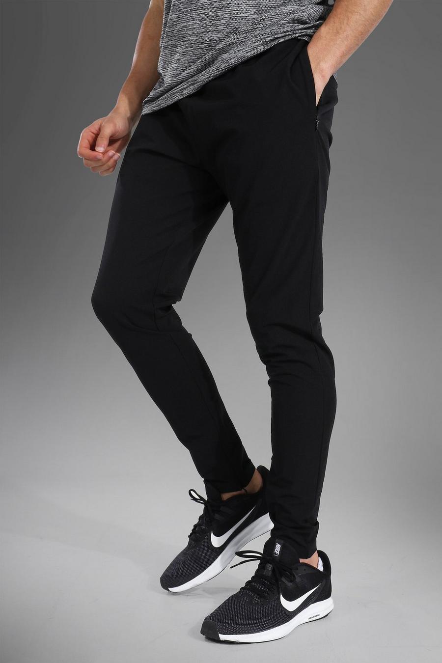 Pantalones de chándal de nylon Active Man, Negro image number 1