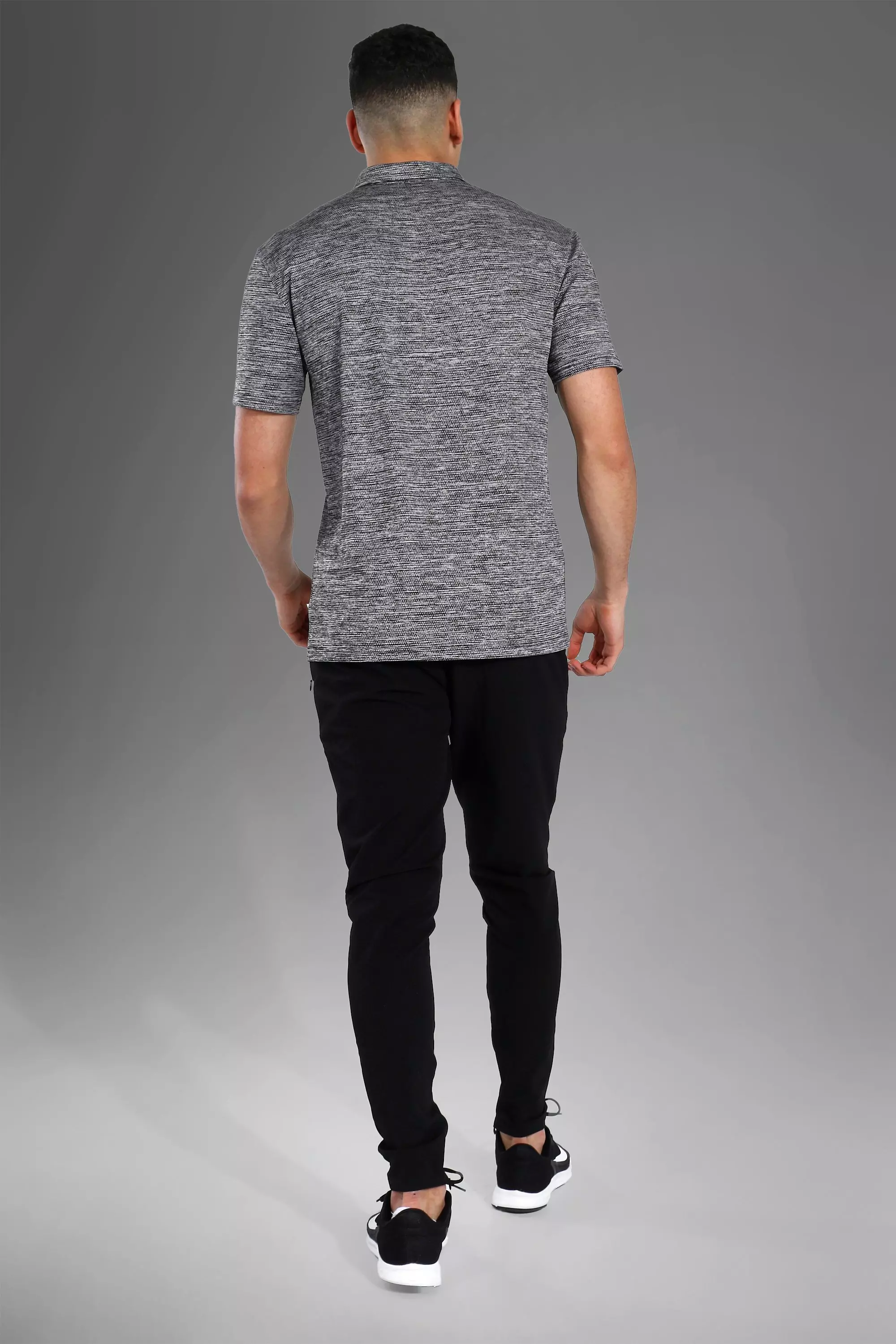 Black Man Active Nylon Track Pant alternative image