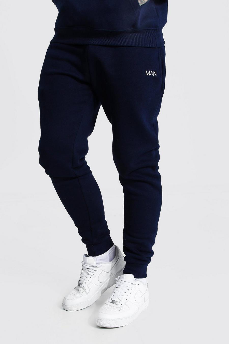 Pantaloni tuta skinny Original Man, Blu oltremare image number 1