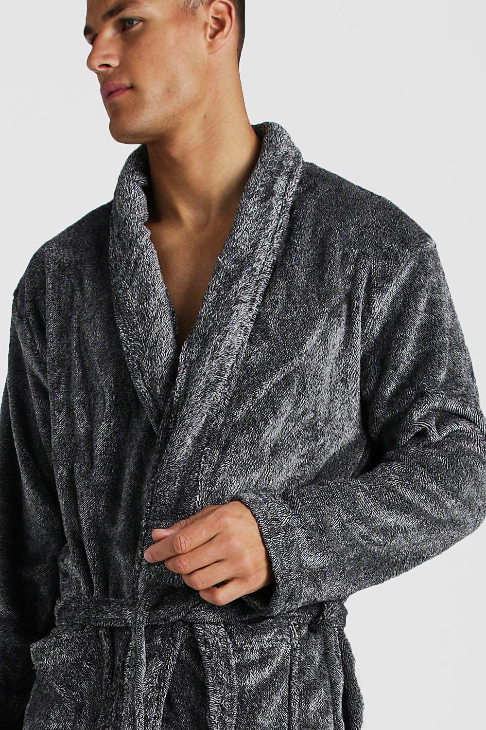 Shawl Fleece Robe | boohoo