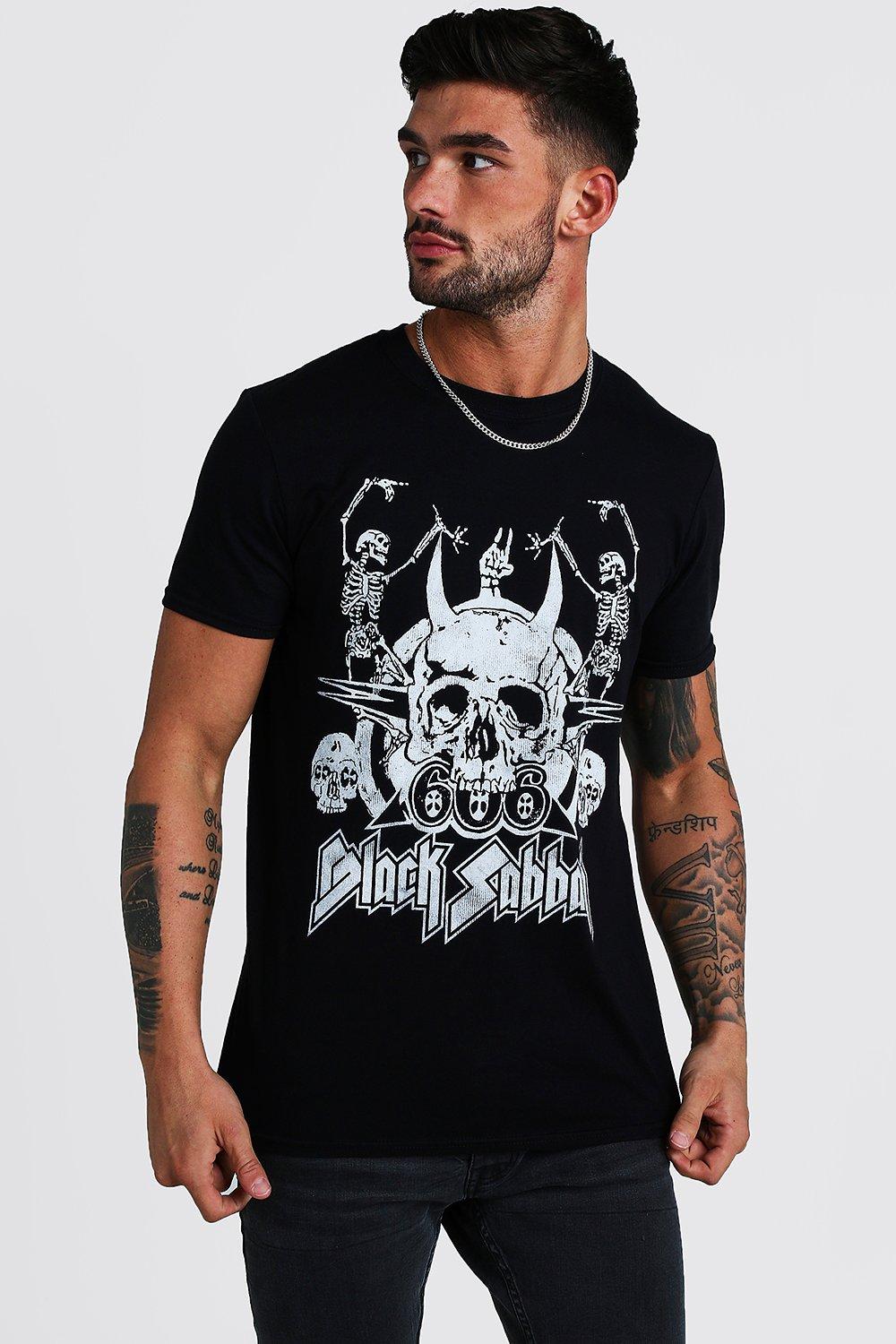 black sabbath t shirt asda